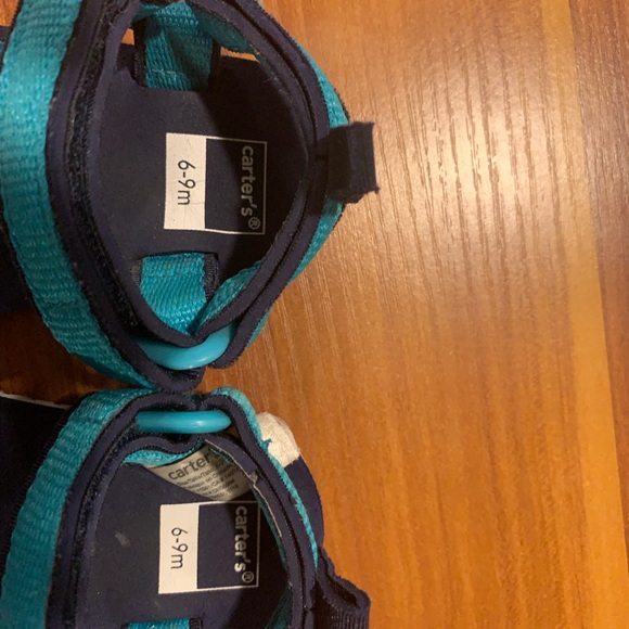 Baby boy sandal 6-9m Carter’s used-good 10$ each - Picture 2 of 3